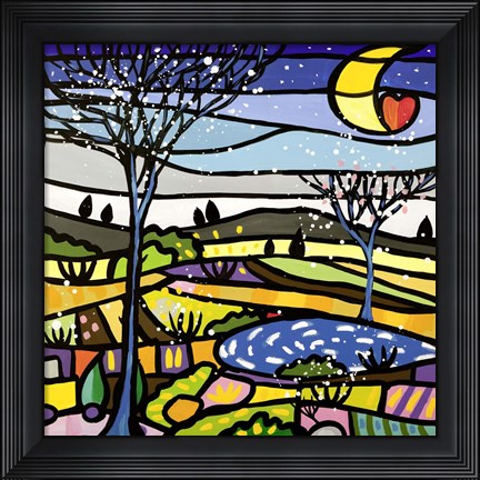 Framed Notte Serena Print