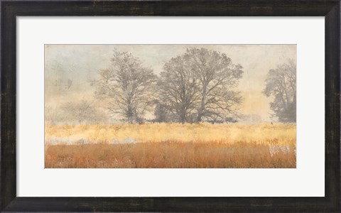 Framed Trees in the Mist Print