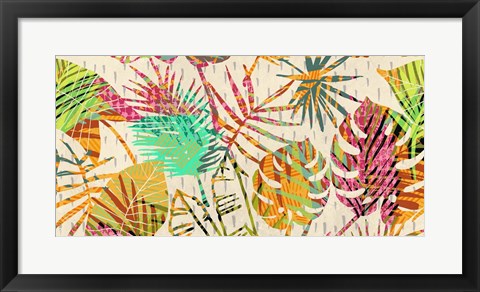 Framed Palm Festoon Print