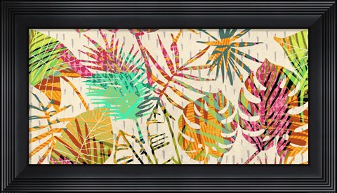 Framed Palm Festoon Print