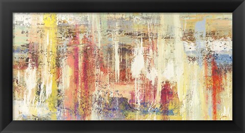 Framed Colori Riflessi (detail) Print