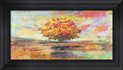 Framed Albero d&#39;estate (detail) Print