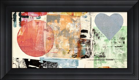Framed Pop Love #2 Print