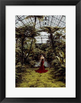 Framed Unconventional Womenscape #2, Jardin d&#39;Hiver (detail) Print