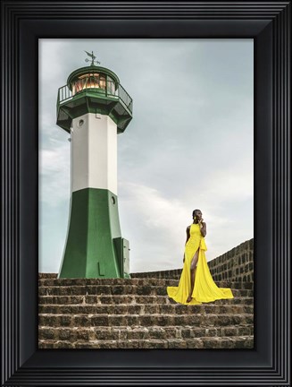 Framed Unconventional Womenscape #3 Print