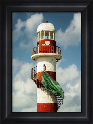 Framed Unconventional Womenscape #4 Print