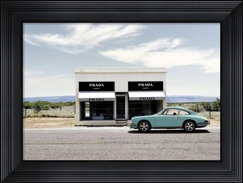 Framed Marfa, Texas Print
