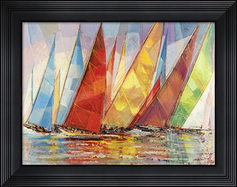 Framed Regata Estiva Print