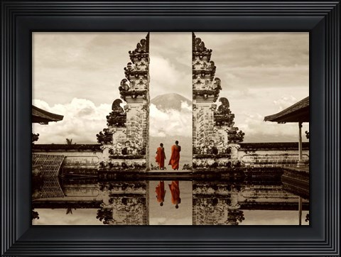 Framed Gates of Heaven, Bali Print