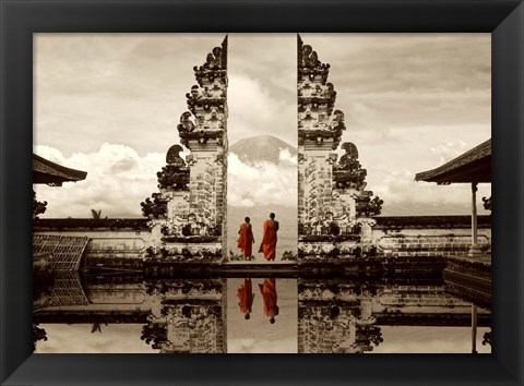 Framed Gates of Heaven, Bali Print