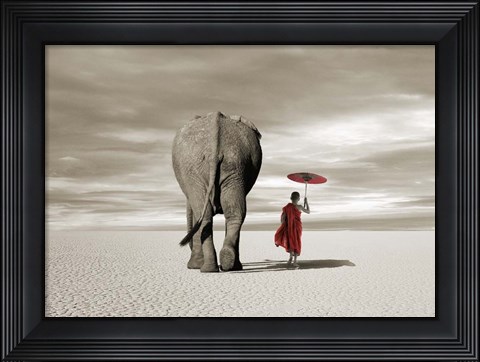 Framed In the Plains Print