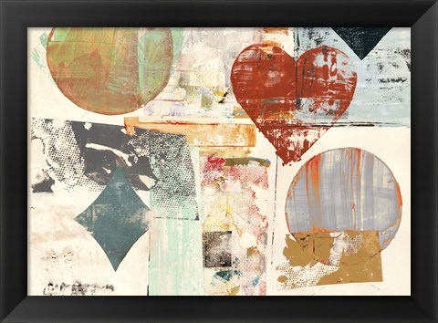 Framed Pop Love #3 Print