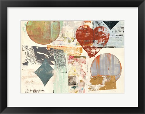 Framed Pop Love #3 Print