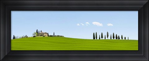 Framed Strada del Brunello, Tuscany (detail) Print