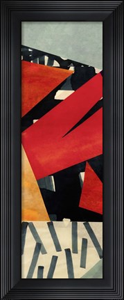 Framed BeBop Panel I Print