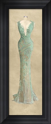 Framed Dressed To Thrill III Print