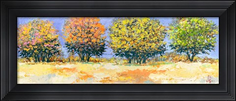 Framed Alberi in Estate Print