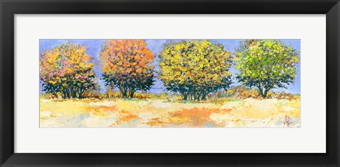 Framed Alberi in Estate Print