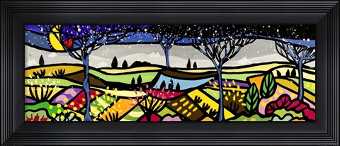 Framed Dolci Colline Mie Print