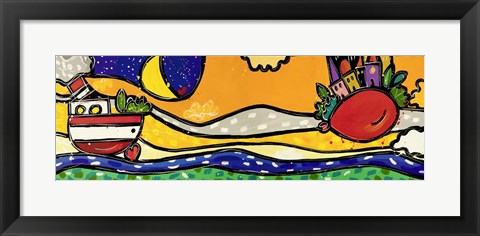Framed Leggeri Leggeri Print