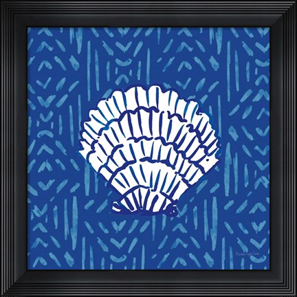 Framed Salty Waves VIII Print