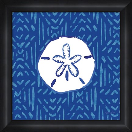 Framed Salty Waves VII Print