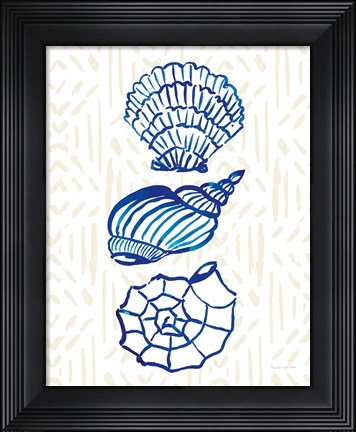 Framed Salty Waves I Print