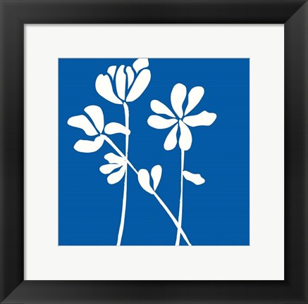 Framed Fleurs de Matisse II Print