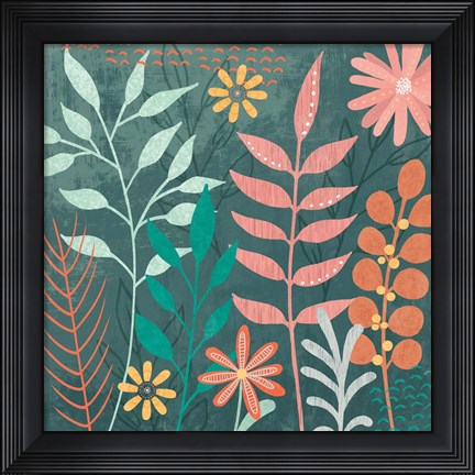 Framed Fresh Petals III Print