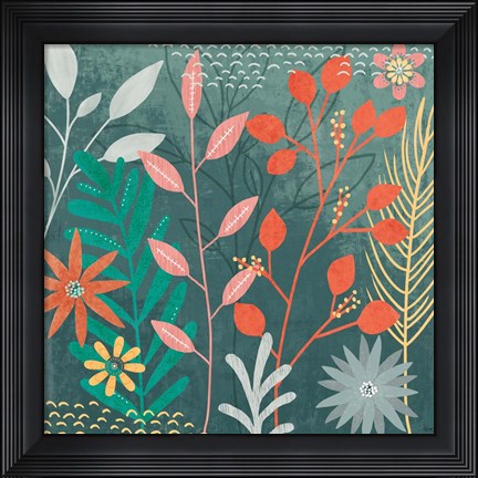 Framed Fresh Petals II Print