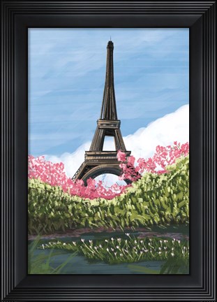 Framed Take Me to Paris Print