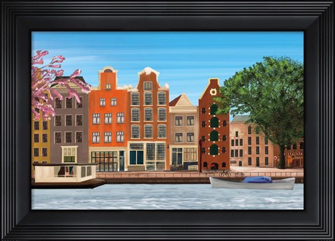 Framed Amsterdam Print