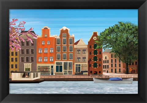 Framed Amsterdam Print