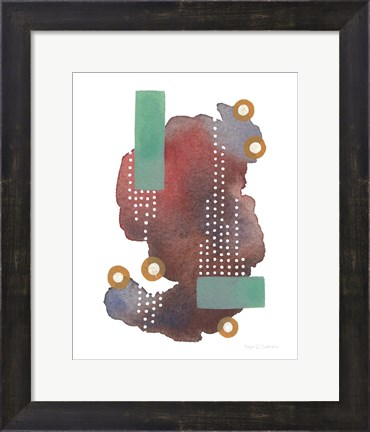 Framed Abstract Day VI Print