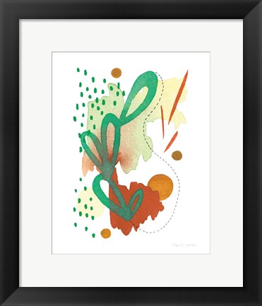 Framed Abstract Day I Print