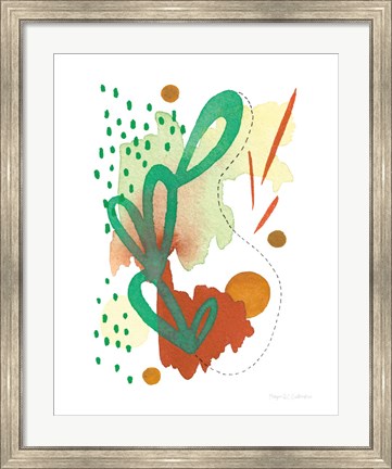 Framed Abstract Day I Print