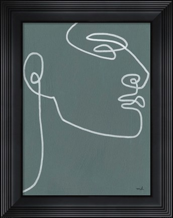 Framed About Face I Print