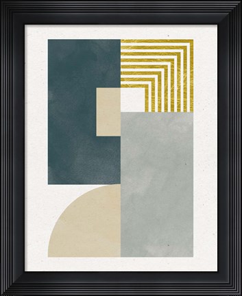 Framed Deco Glam II Print