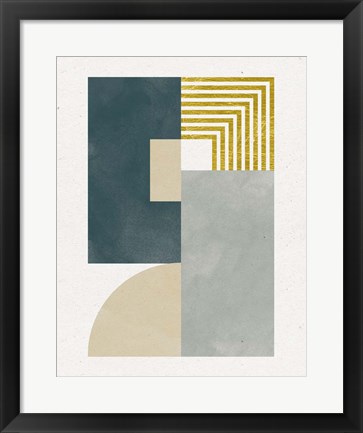 Framed Deco Glam II Print