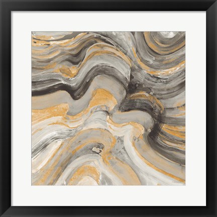 Framed Floating Lava Autumn Print