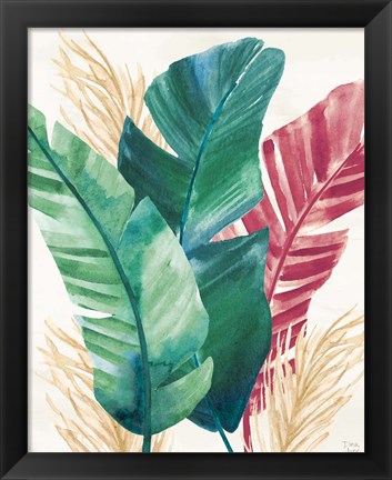 Framed Tropics II Print