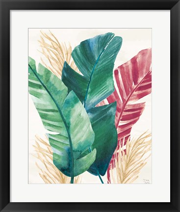Framed Tropics II Print