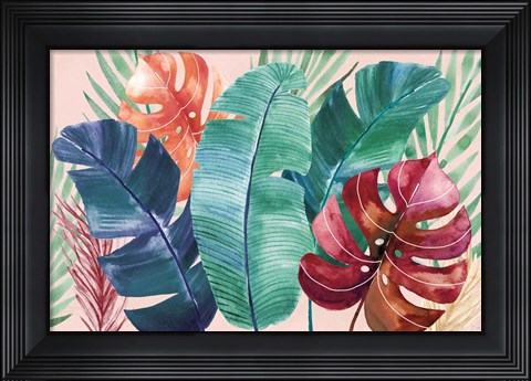 Framed Tropics I Print