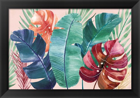 Framed Tropics I Print