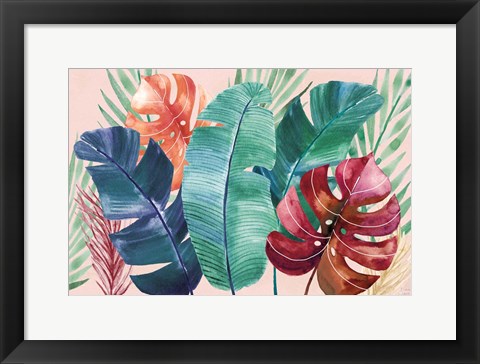 Framed Tropics I Print