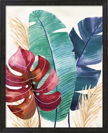 Framed Tropics III Print