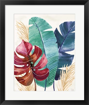 Framed Tropics III Print