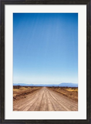 Framed Follow Your Road Print