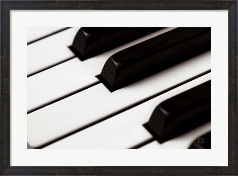 Framed Piano Lounge IV Print