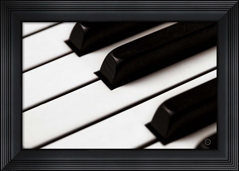 Framed Piano Lounge IV Print